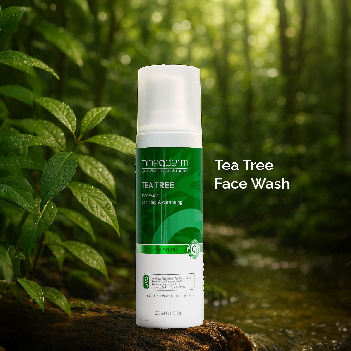 Mineaderm Tea Tree Oil Face Wash